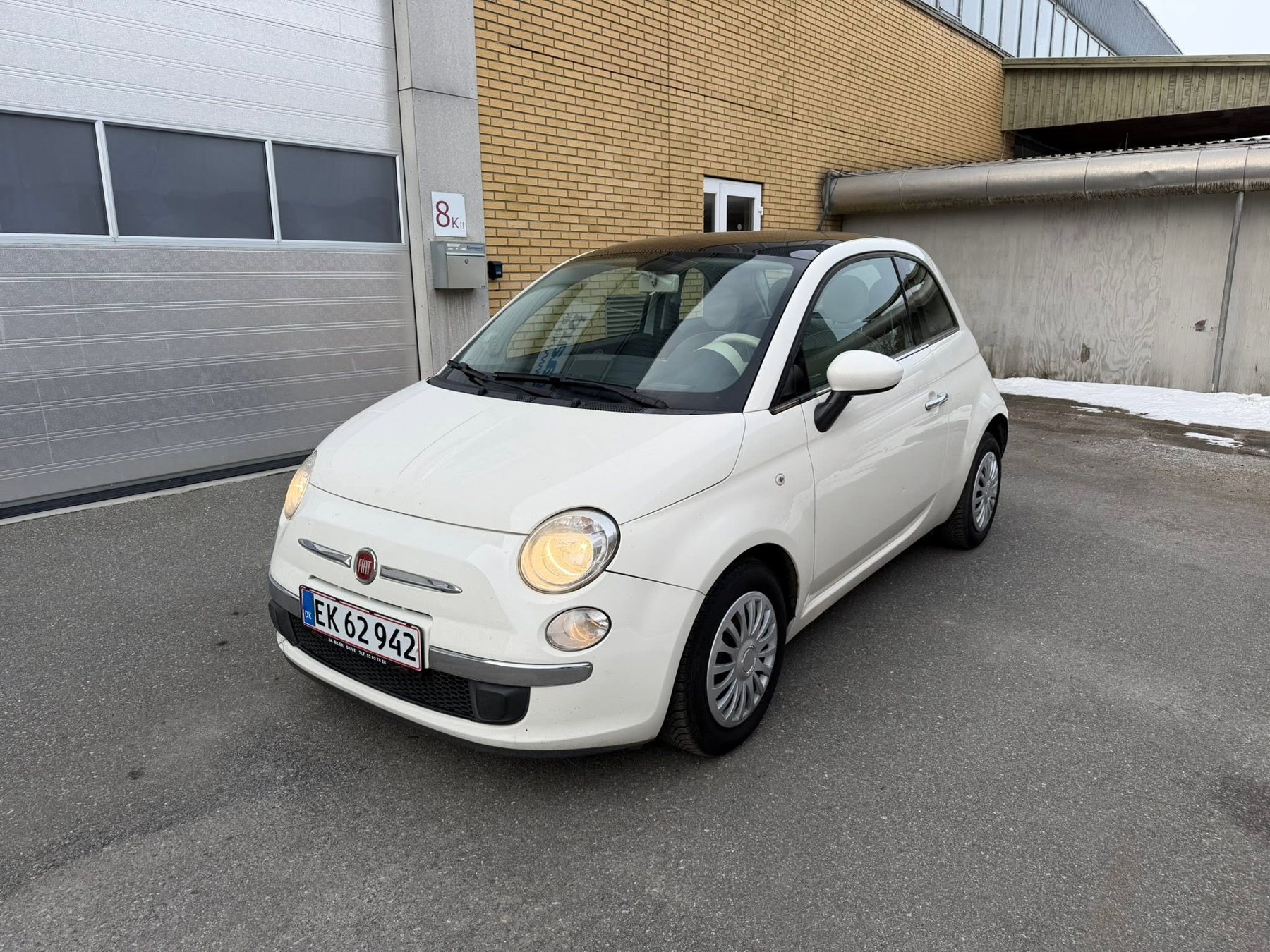 Fiat 500 til langtidsleje i Skive